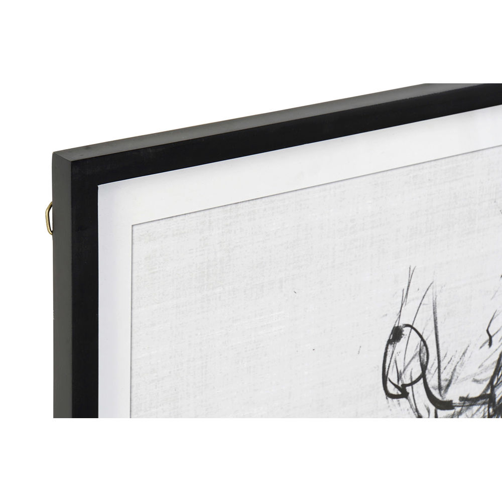 Tavla DKD Home Decor 70 x 2,5 x 90 cm Kvinna Modern (2 antal) - 3