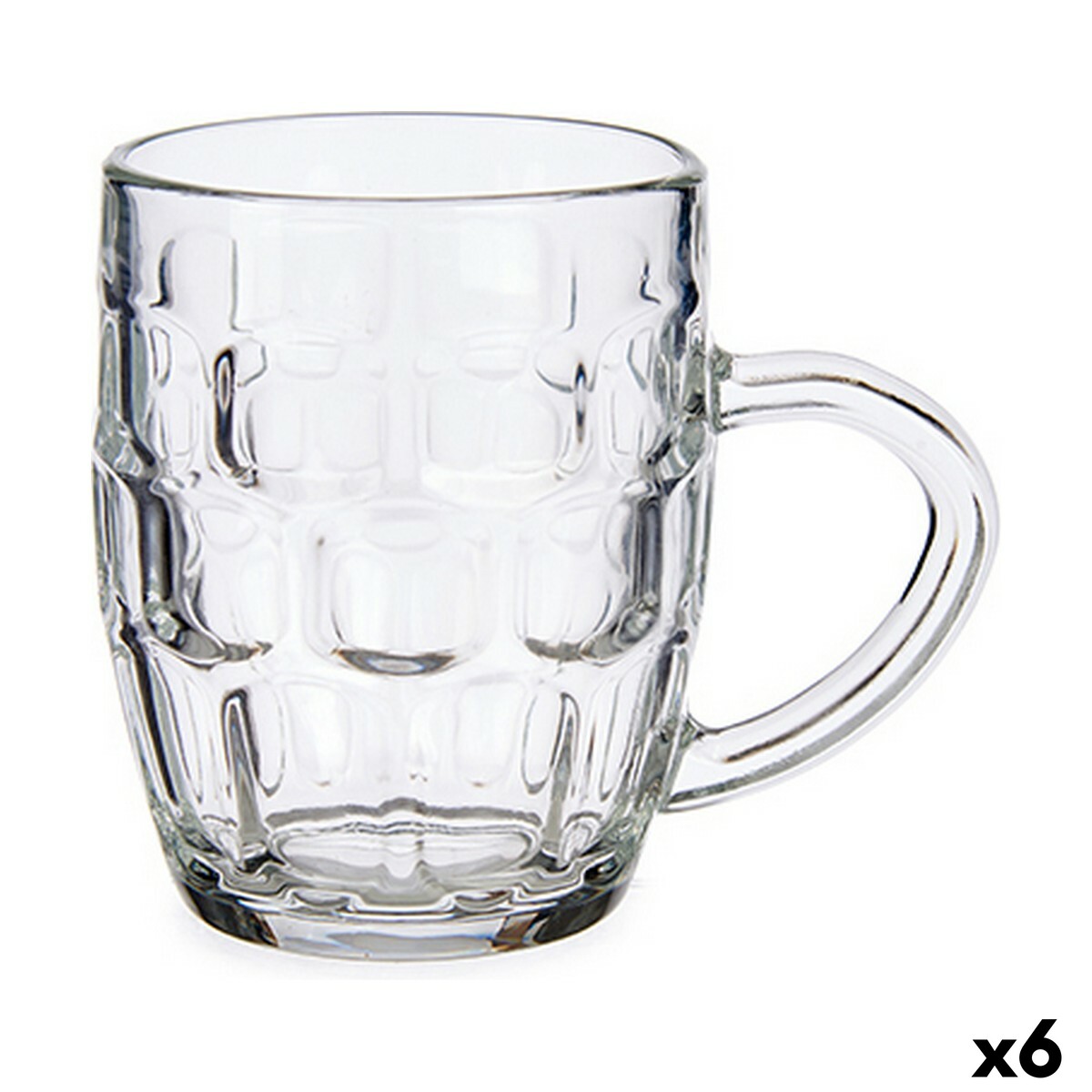 Ölglas Transparent Glas (280 ml) (6 antal) - 2
