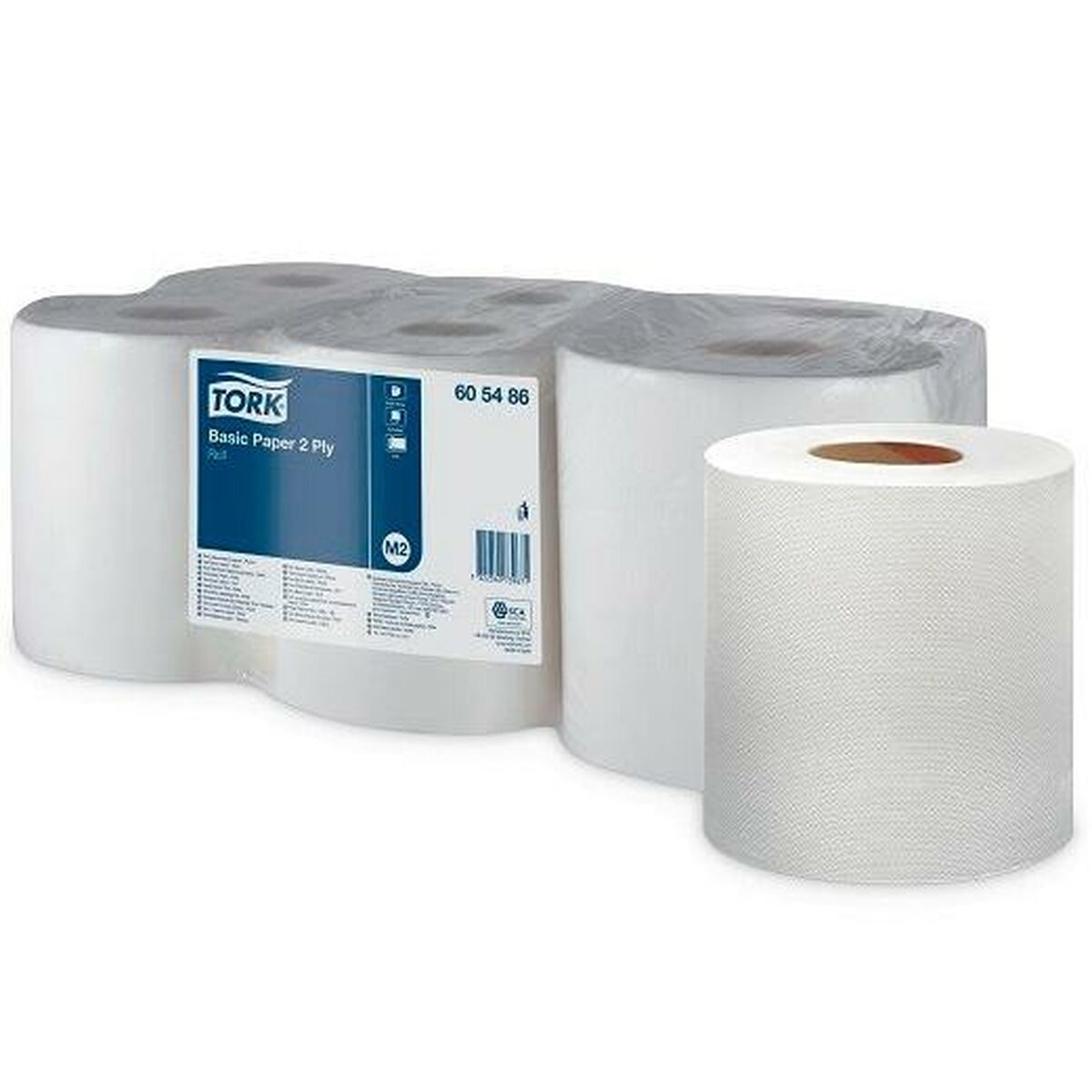 Kontinuerligt papper på rulle Tork (6 antal)