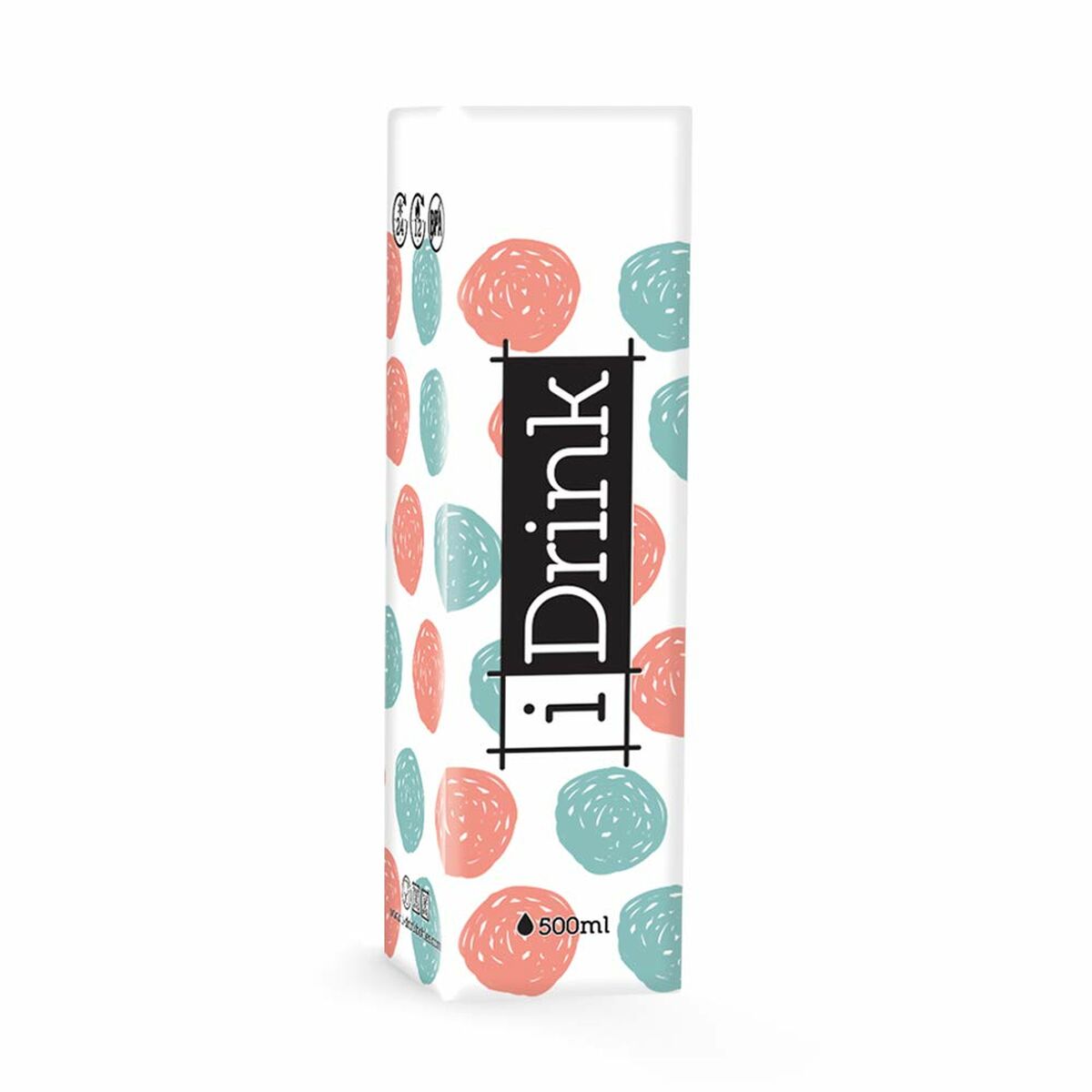 Termoflaskan iTotal Dots Vit Rostfritt stål (500 ml) - 2