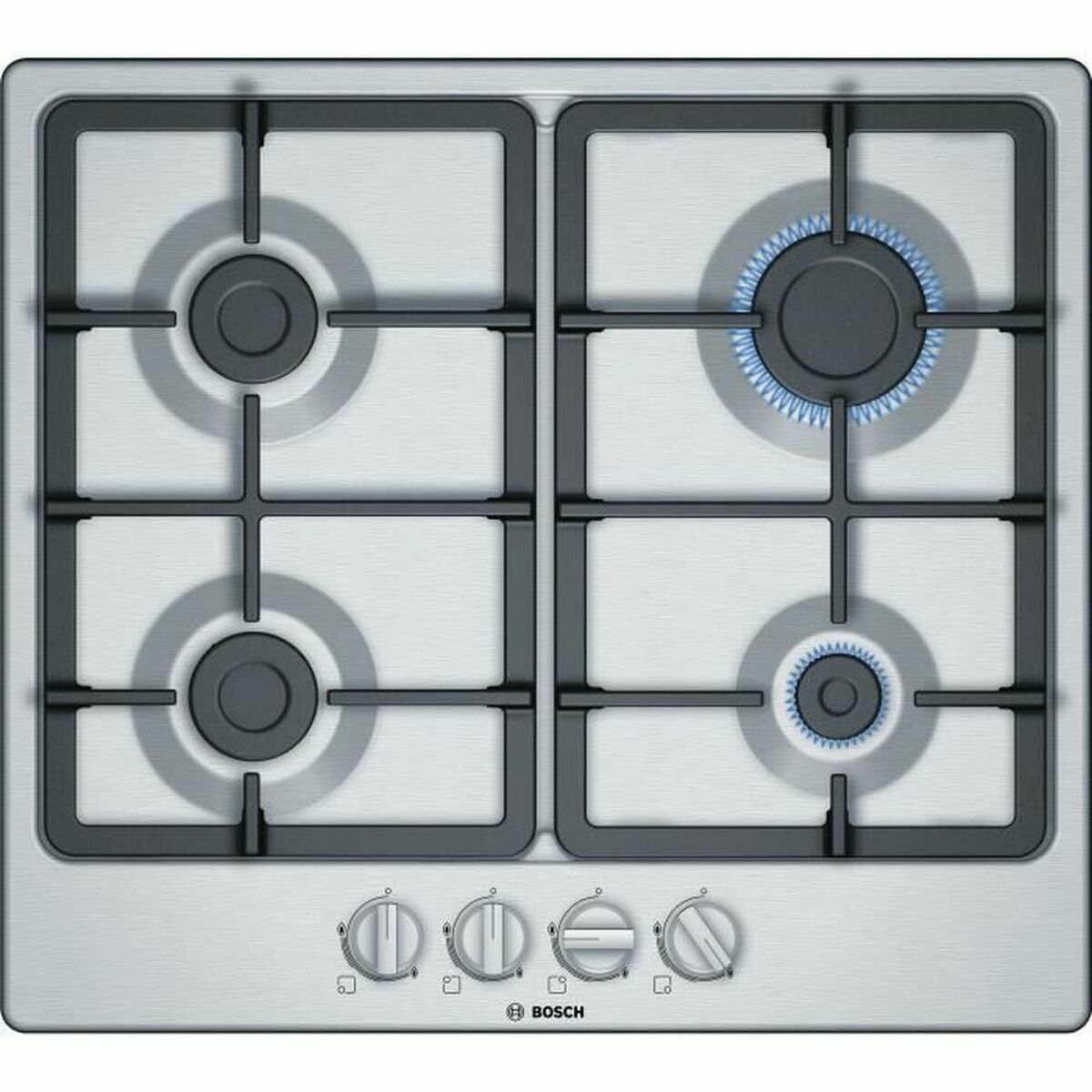 Gasplatta BOSCH PGP6B5B90 60 cm 7500 W - 4