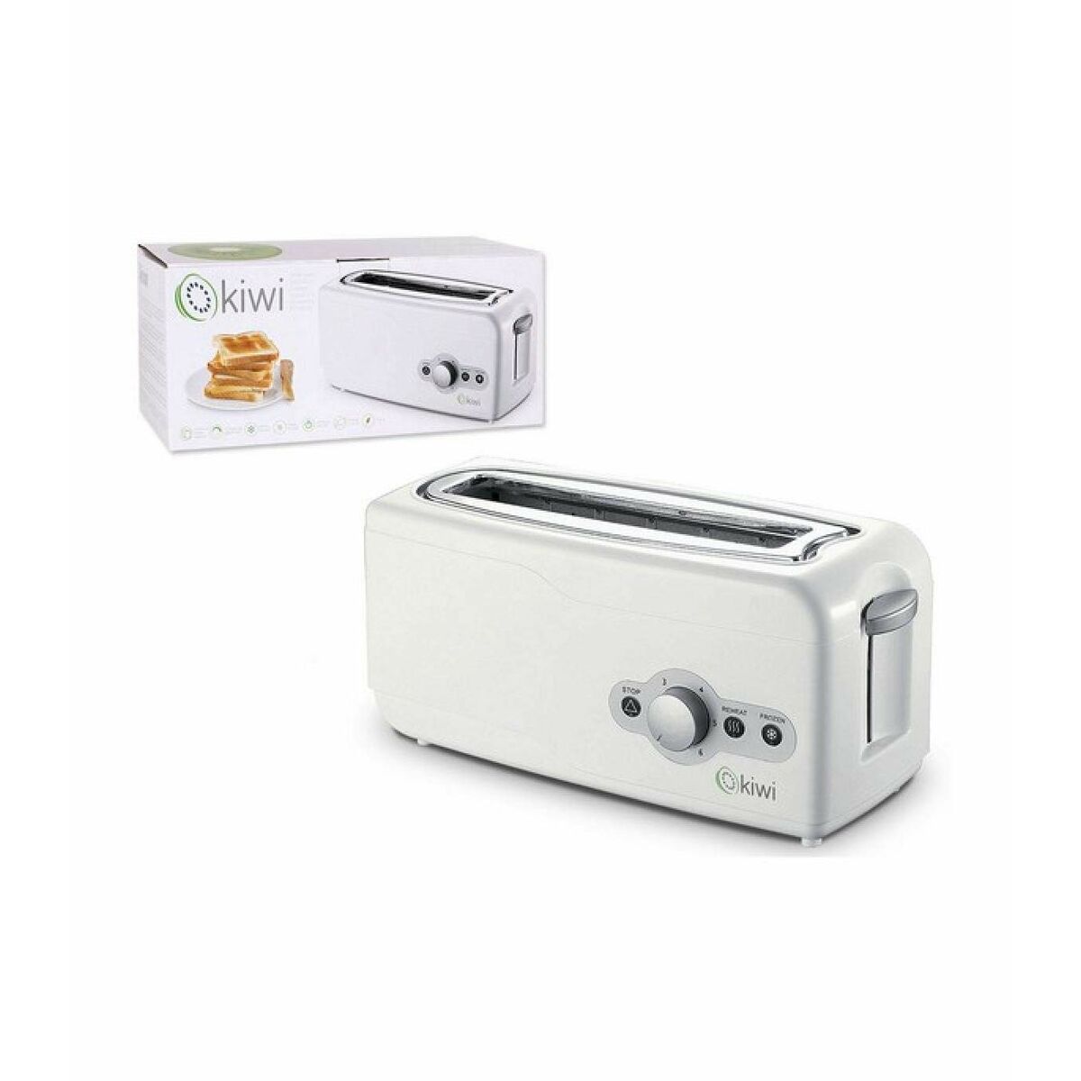 Brödrost Kiwi Vit 750 W - 3