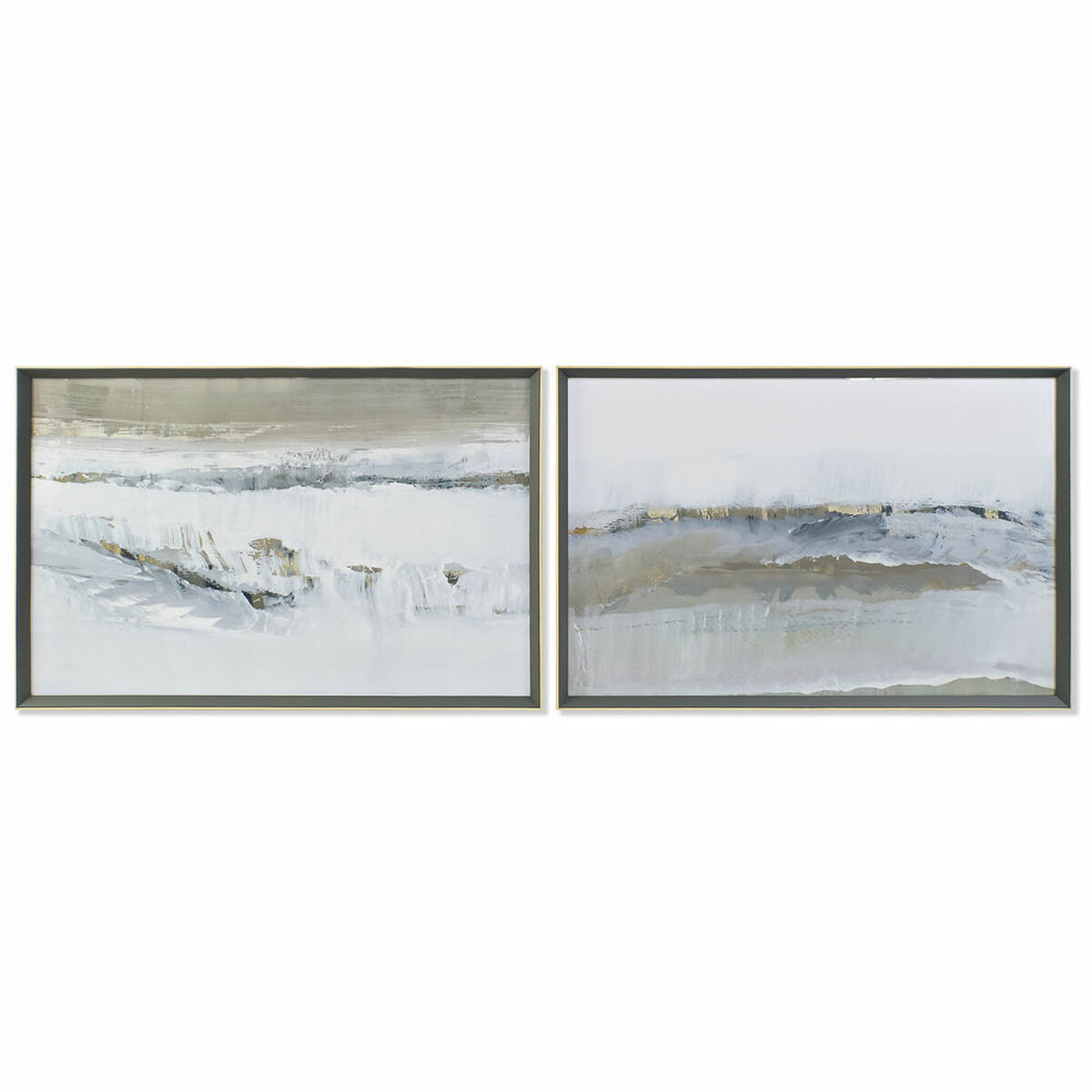 Tavla DKD Home Decor CU-180447 105 x 3 x 71 cm Abstrakt Glas polystyren - 3