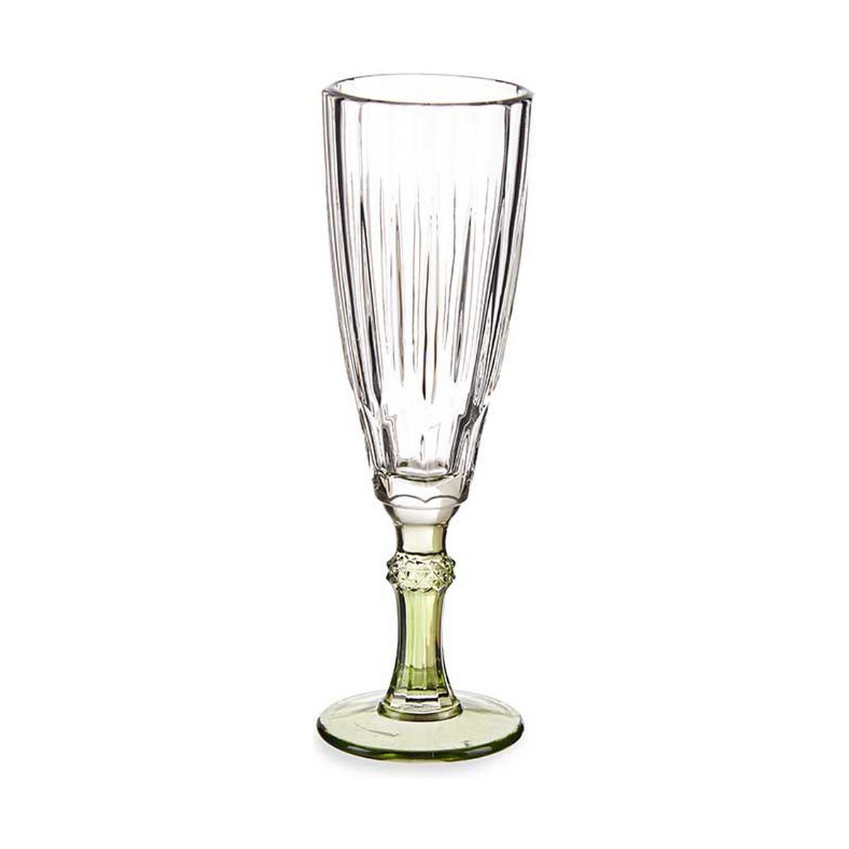 Champagneglas Exotic Glas Grön 6 antal (170 ml)