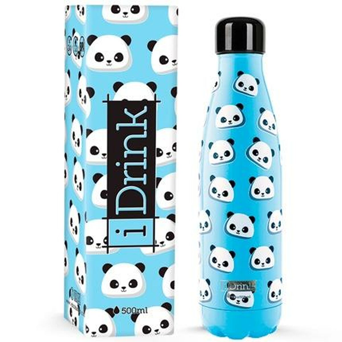 Termoflaskan iTotal Blå Gosepanda Rostfritt stål (500 ml)