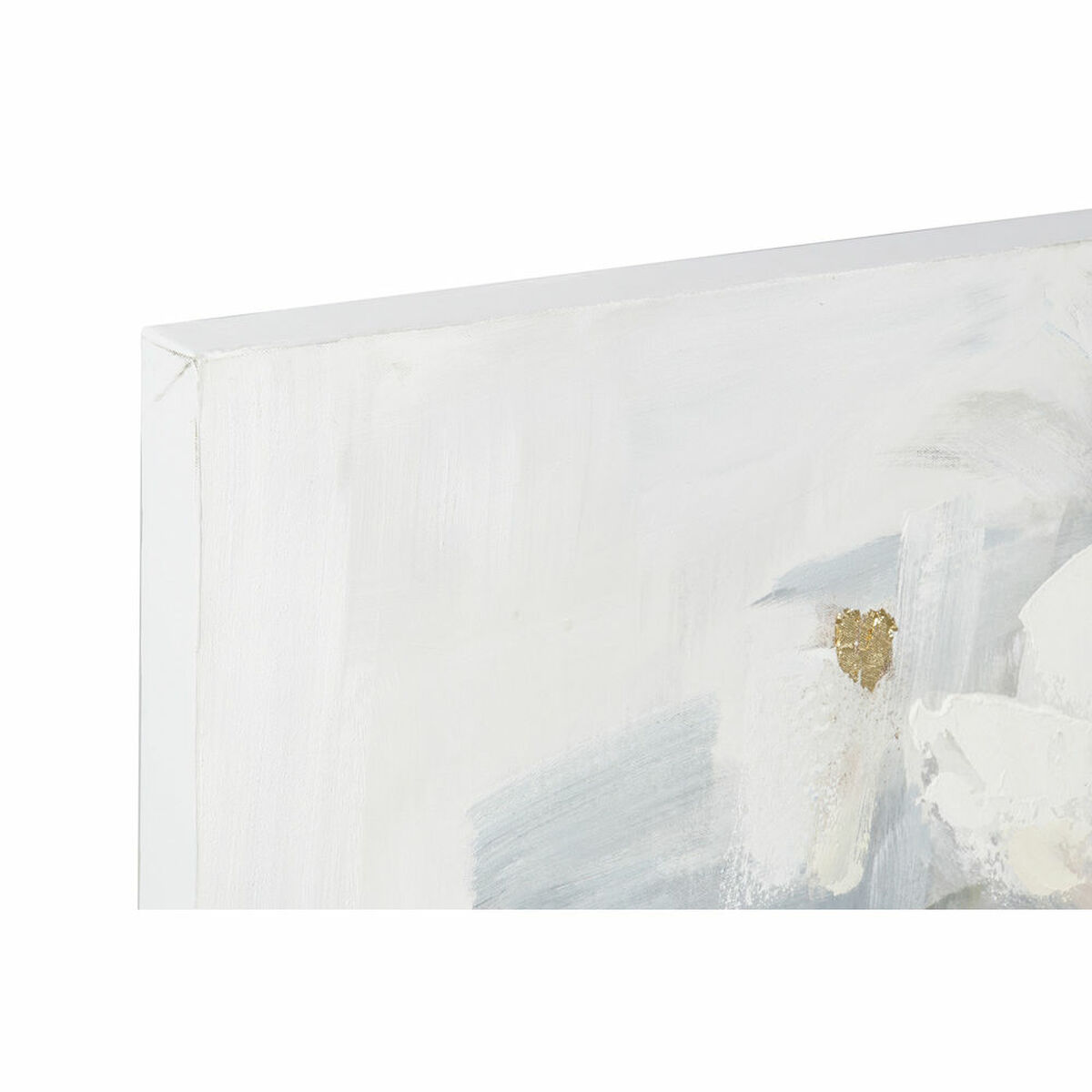 Tavla DKD Home Decor Kanvas 80 x 3,5 x 100 cm Virágok Shabby Chic (2 antal) - 4