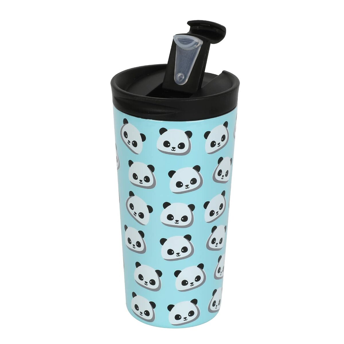 Termosmugg med lock iTotal Blå Gosepanda Dubbel vägg Rostfritt stål 350 ml - 3