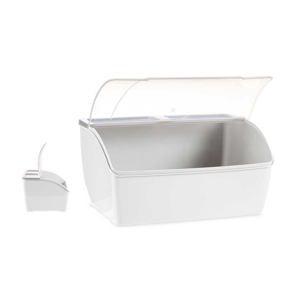 Brödkorg Vit Plast (29,5 x 20,5 x 41 cm) - 4
