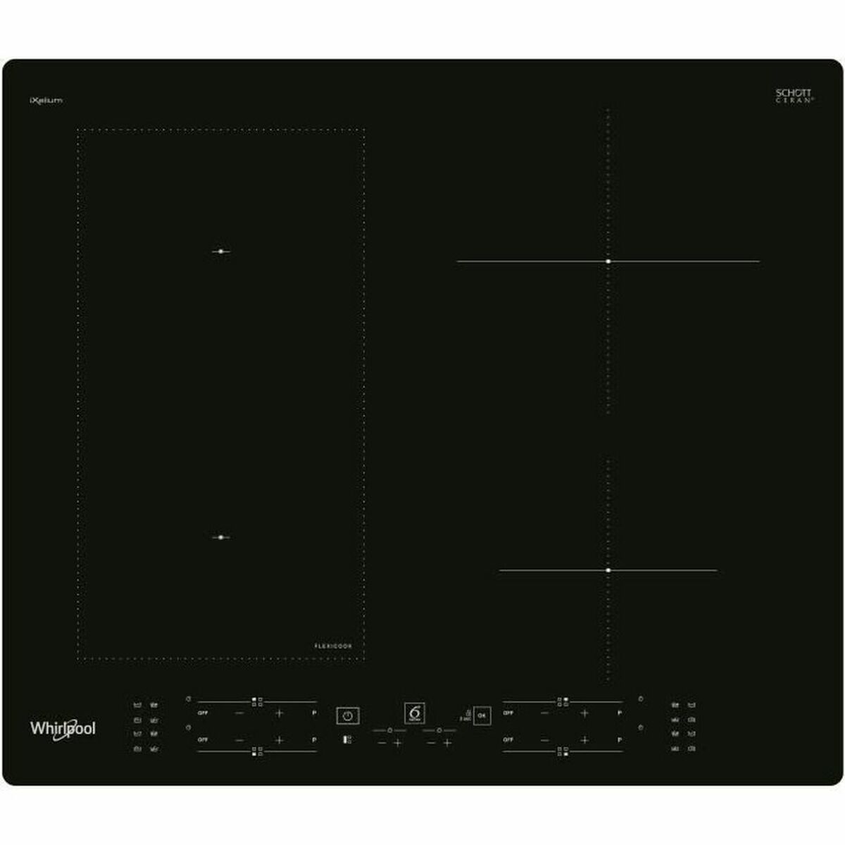 Induktionshäll Whirlpool Corporation WLB9560NE / IXL 60 cm 7200 W