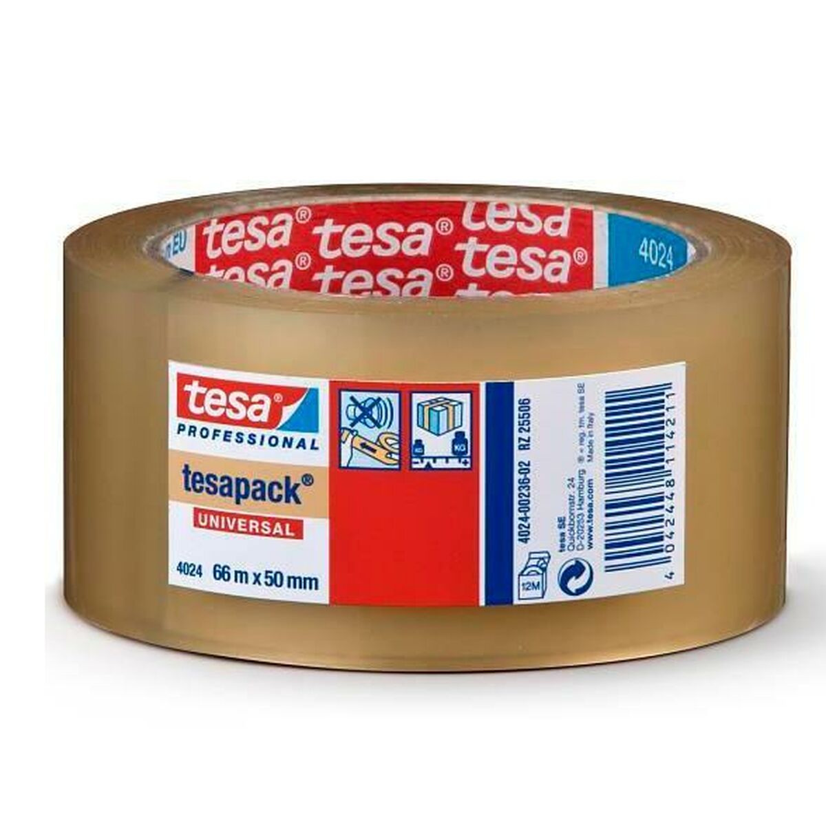 Självhäftande band TESA TESAPACK Förpackning 6 antal - 2