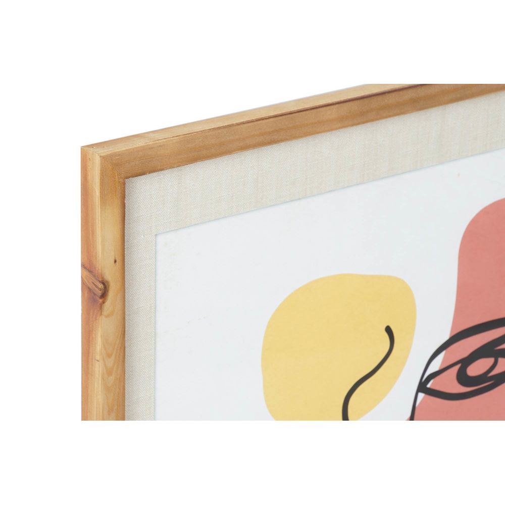 Tavla DKD Home Decor 55 x 2 x 70 cm Abstrakt Skandinavisk (2 antal) - 3