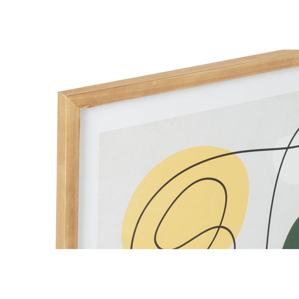 Tavla DKD Home Decor 55 x 2 x 70 cm Abstrakt Skandinavisk (2 antal) - 3