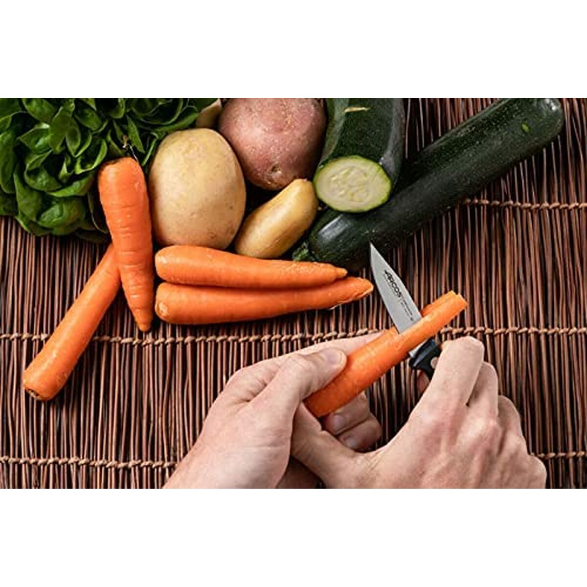 Skalkniv Arcos Universal Rostfritt stål 7,5 cm - 2