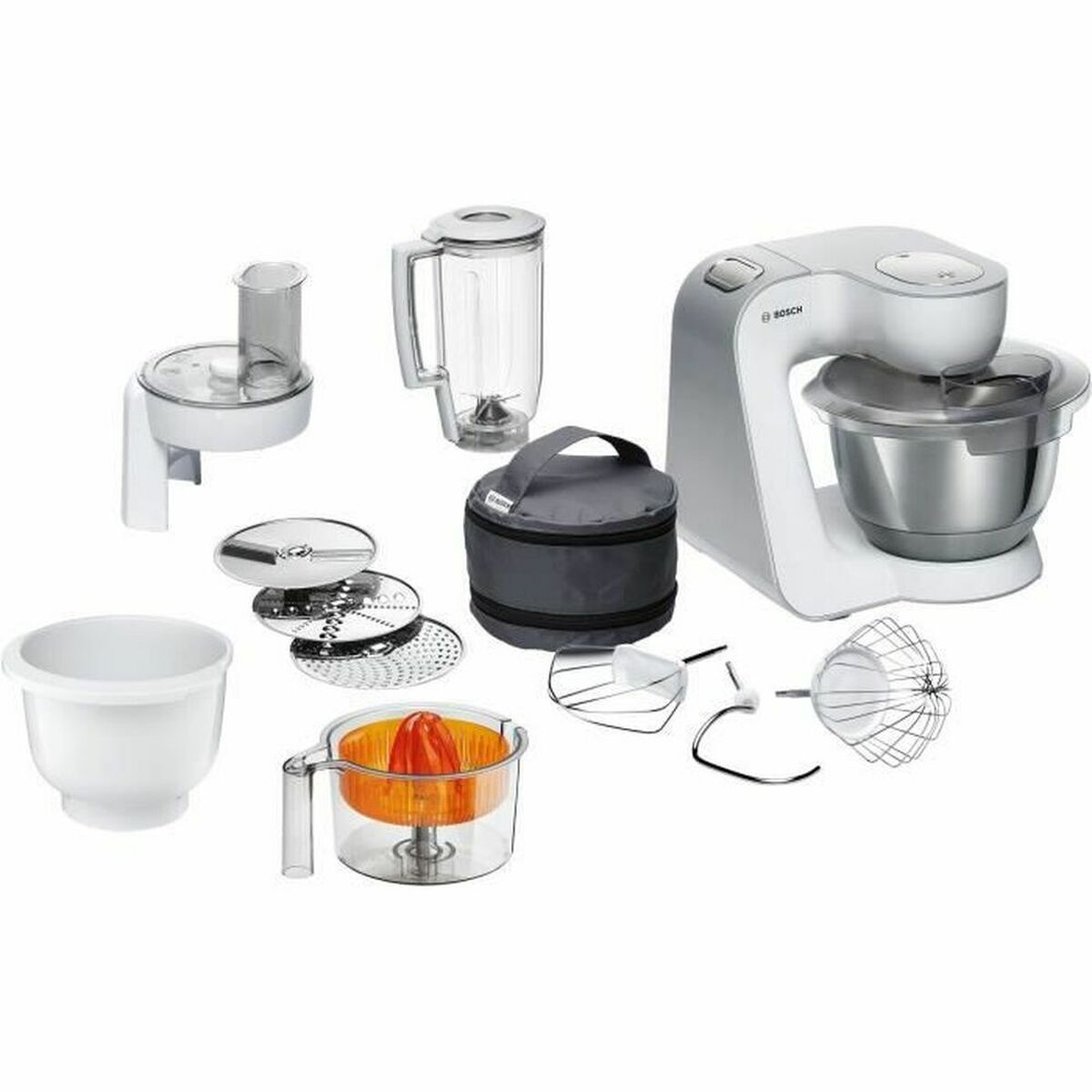 Köksrobot BOSCH MUM58243 Vit Silvrig 1000 W