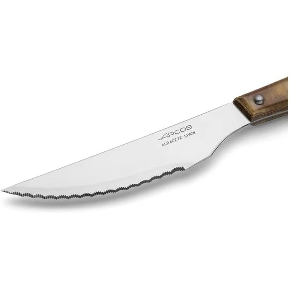 Knivset Arcos 11 cm Trä Rostfritt stål 6 Delar - 4