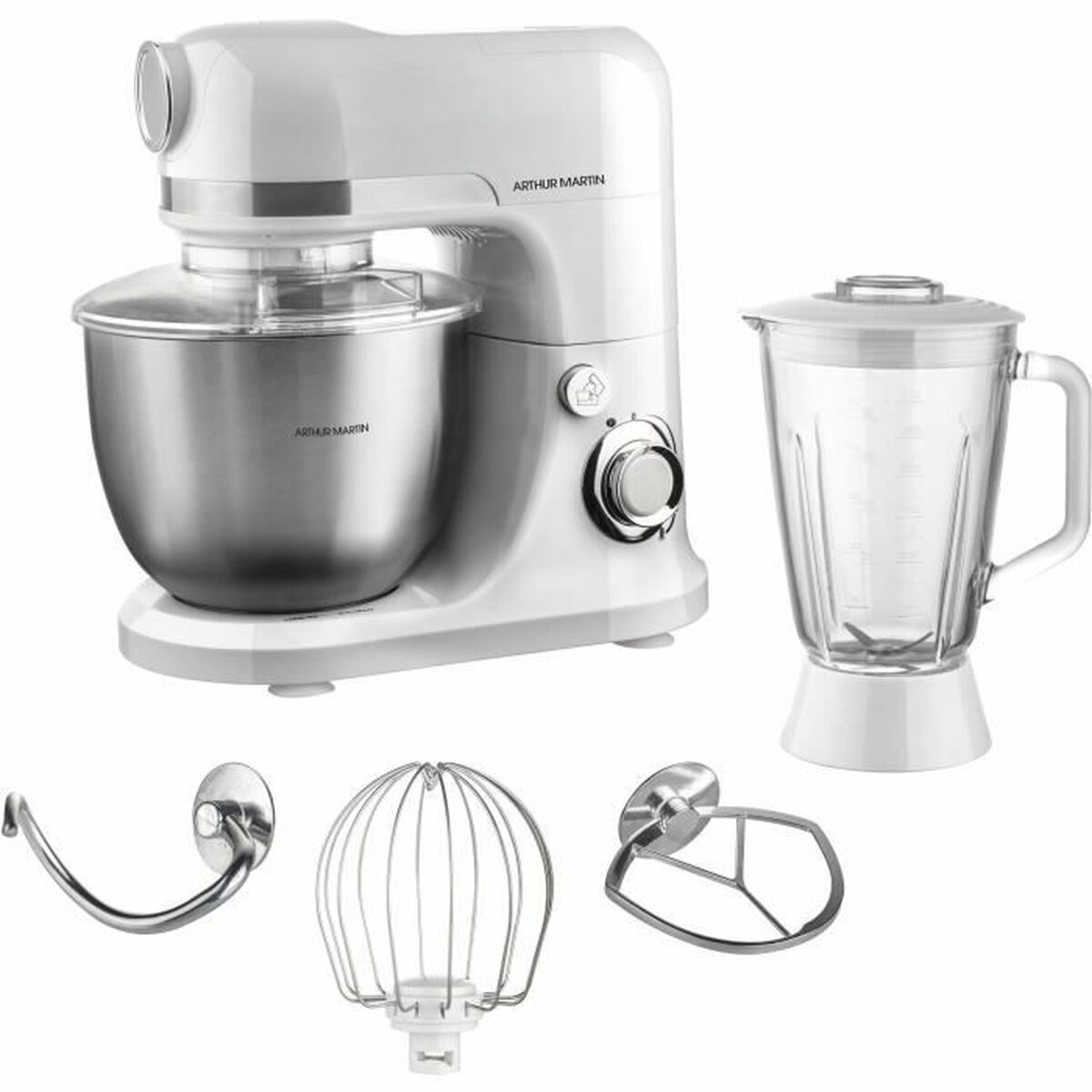 mixer-knådmaskinen med skål Arthur Martin ART3701332800227 1300 W - 4