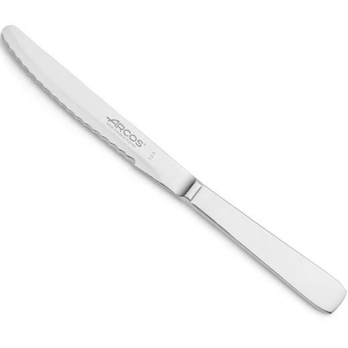 Dessertkniv Arcos Monoblock Silvrig 12,5 cm Rostfritt stål (12 antal) - 2