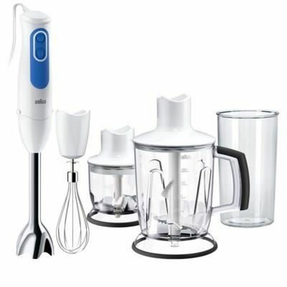 Stavmixer Braun MQ3045WH 700 W Vit Vit/Blå Blå/Vit 700 W