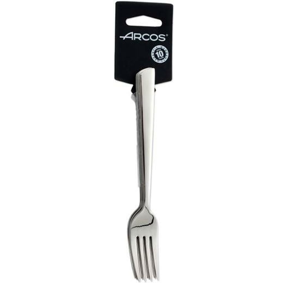 Set med dessertgafflar Arcos Toscana Silvrig 18 cm (4 antal) - 2