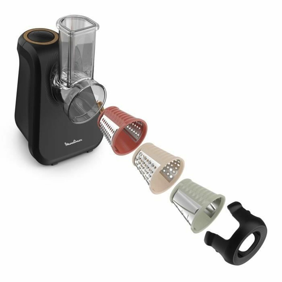 Flerfunktionellt rivjärn Moulinex DJ77EN10 200 W 3 i 1 200W - 3