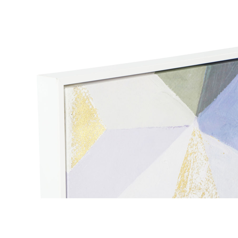 Tavla DKD Home Decor 103 x 4,5 x 103 cm Abstrakt Modern (2 antal) - 3