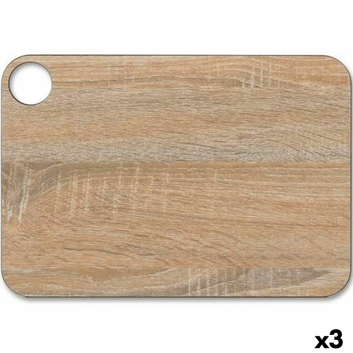 Skärbräda Arcos Brun Harts 33 x 23 cm Fibrer (3 antal)