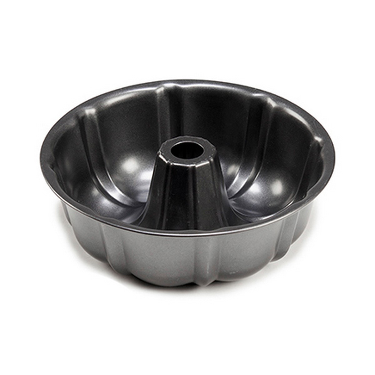 Bakform Rund Metall Mörkgrå (25,4 x 8 x 25,4 cm)