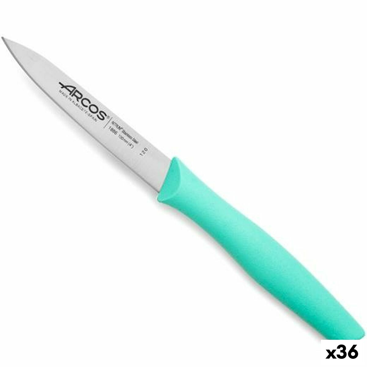 Kniv Arcos Grön Mint Rostfritt stål polypropen (36 antal)