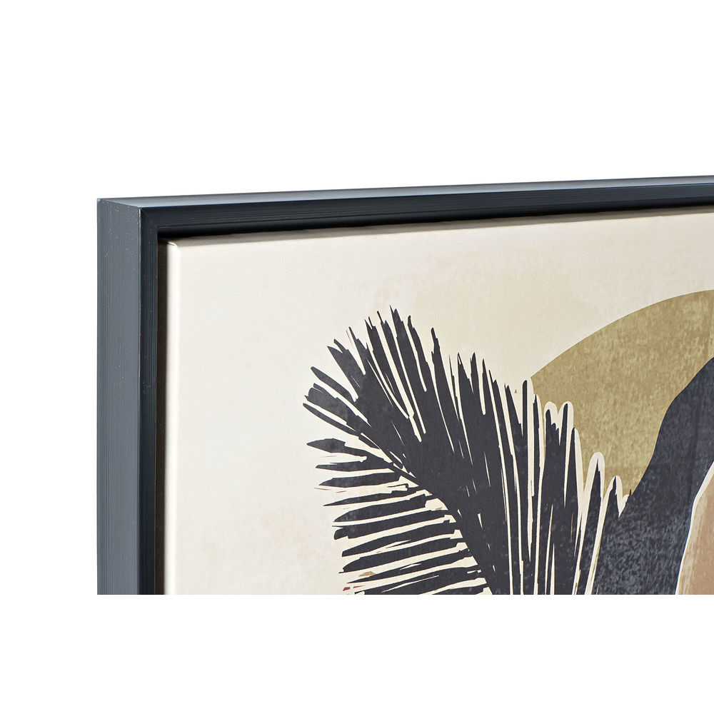 Tavla DKD Home Decor Kvinna Tiger 104 x 4,5 x 144 cm Djur Tropiskt (2 antal) - 2