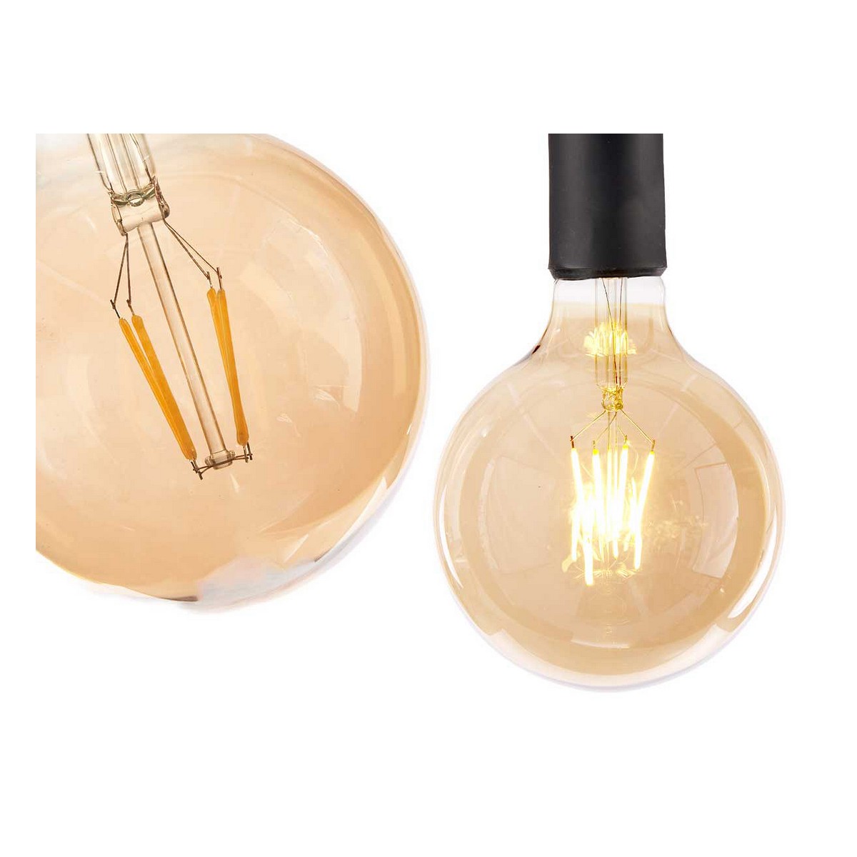 LED-lampa 445 lm E27 Ambra Vintage 4 W (12,5 x 17,5 x 12,5 cm)