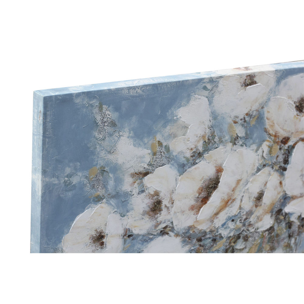 Tavla DKD Home Decor 120 x 2,8 x 80 cm Virágok Shabby Chic (2 antal) - 3