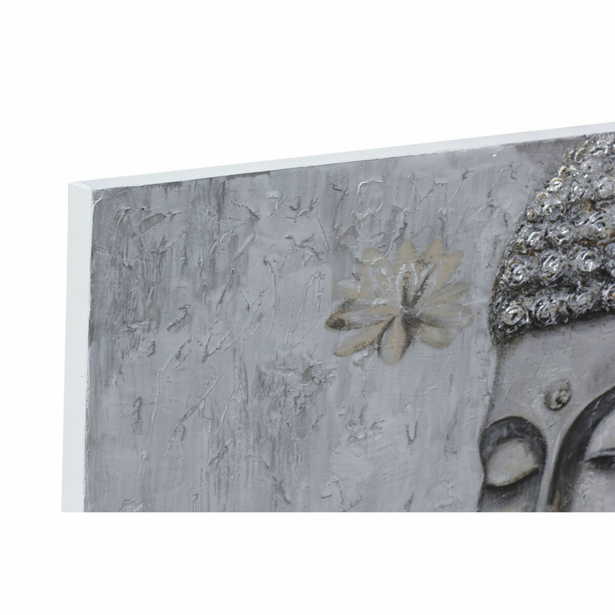 Tavla DKD Home Decor 120 x 2,8 x 80 cm Buddha Orientalisk (2 antal) - 4