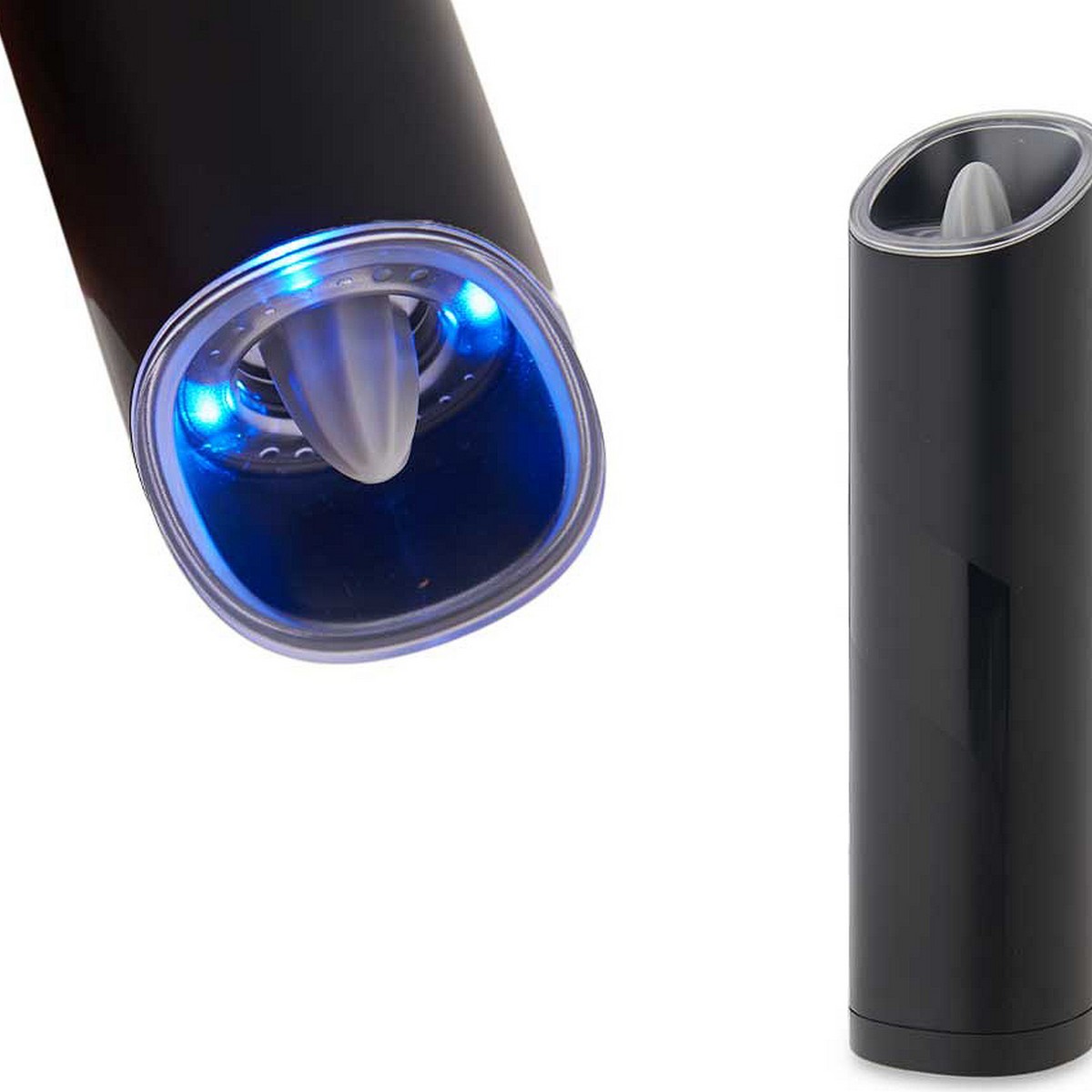 Elektrisk kvarn 85 ml LED Ljus 5,2 x 20,3 x 5,2 cm Keramik Svart ABS AS