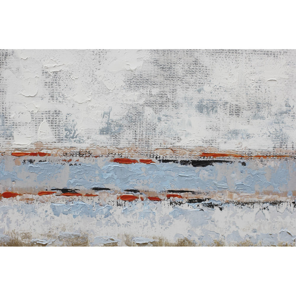 Tavla DKD Home Decor 100 x 2,8 x 100 cm Abstrakt Modern (2 antal) - 2