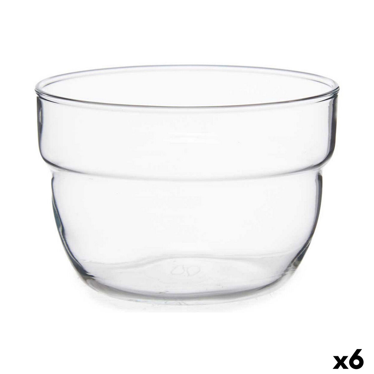 Skål Motto 6 antal 200 ml Transparent Glas - 7