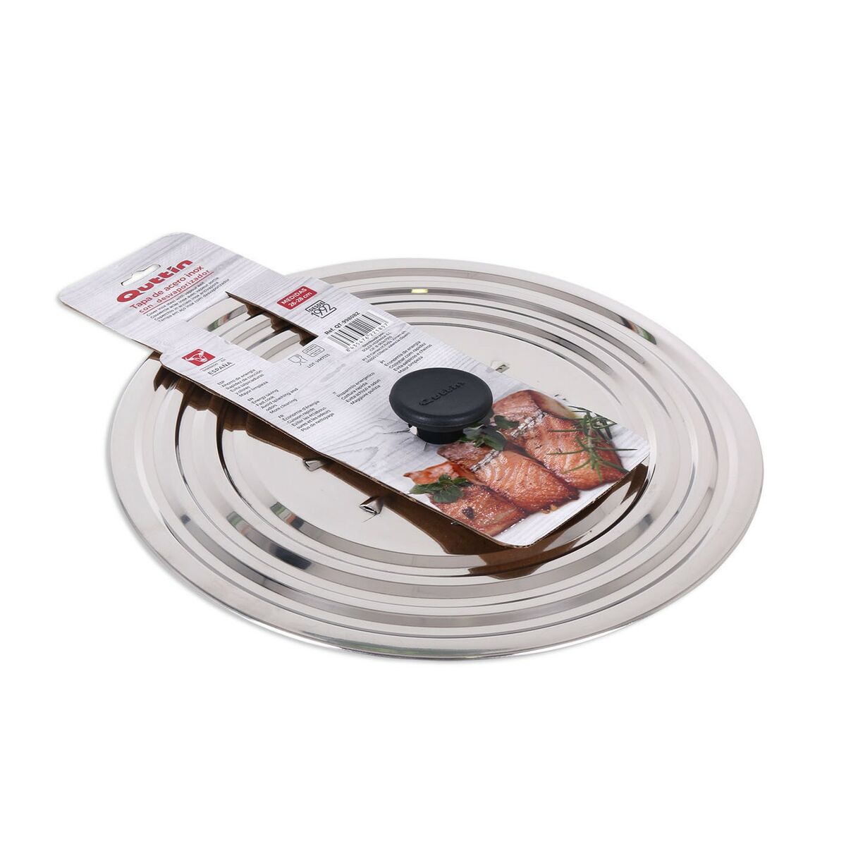 Stekpannelock Quttin   Rostfritt stål Ø 30 cm