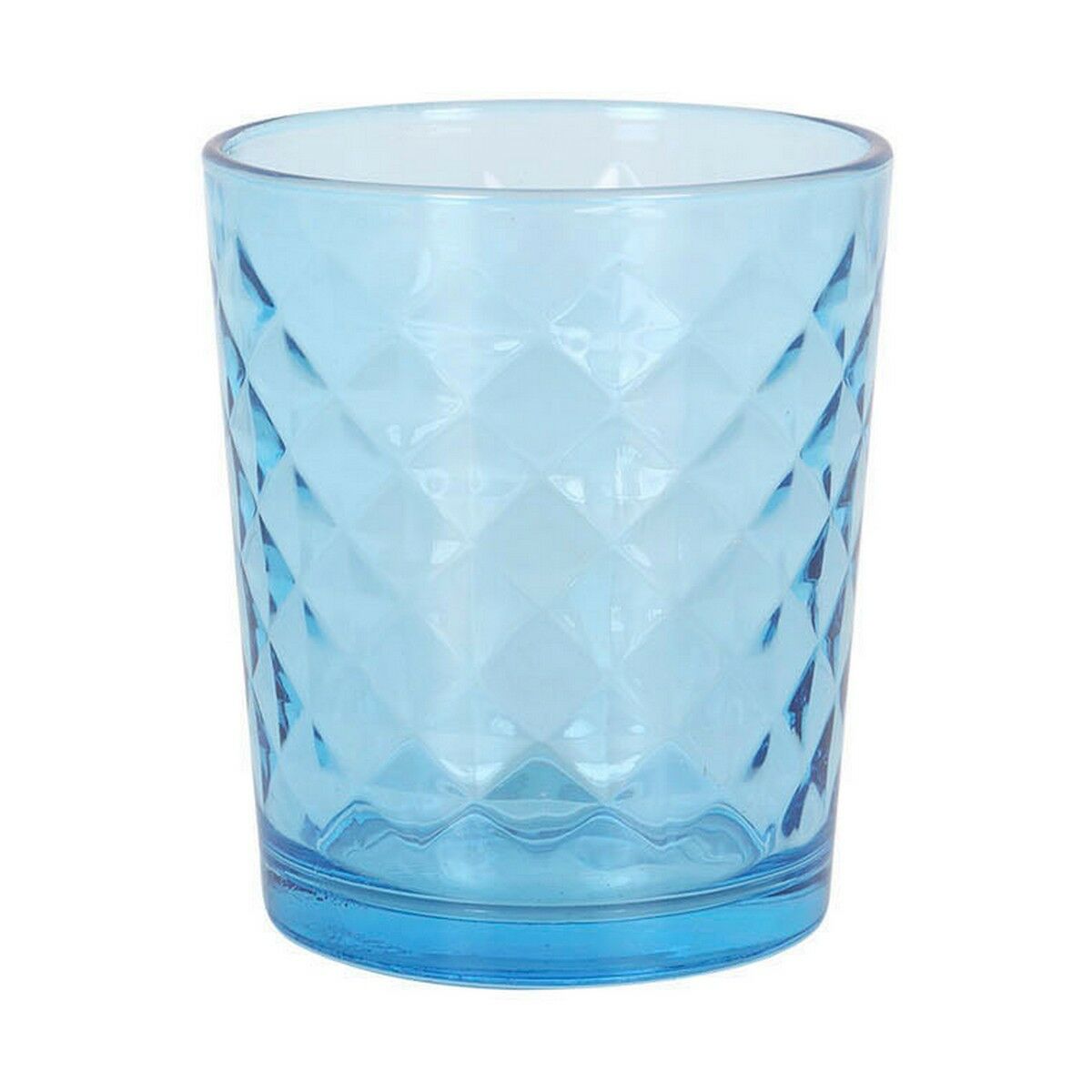 Glasset Sweet Home Diamonds 360 ml Blå 6 antal