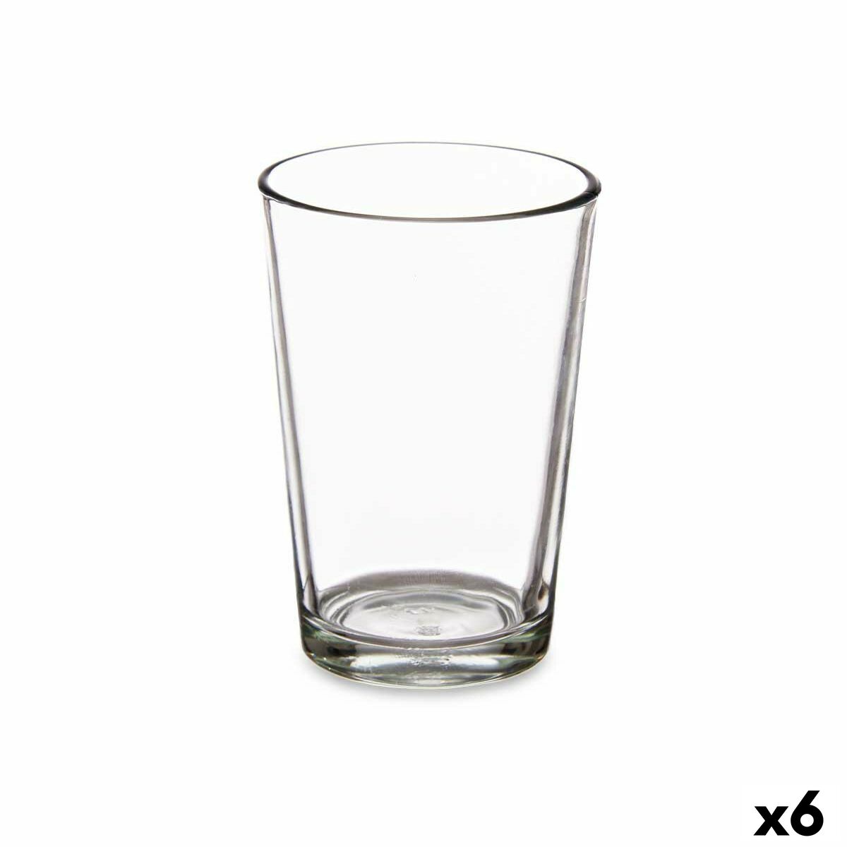 Glas Slät 6 antal Glas Transparent (200 ml) - 4