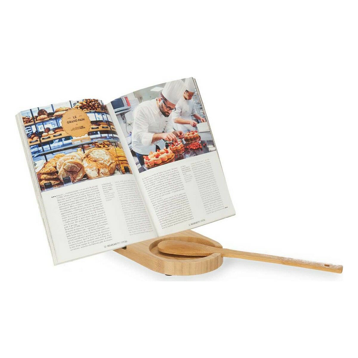 Skedhållare Stöd Bambu (12,7 x 20,5 x 3,5 cm) - 3