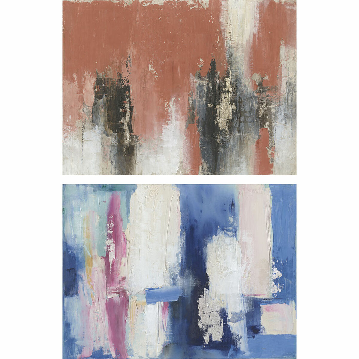 Tavla DKD Home Decor Abstrakt 120 x 4 x 90 cm Modern (2 antal) - 5