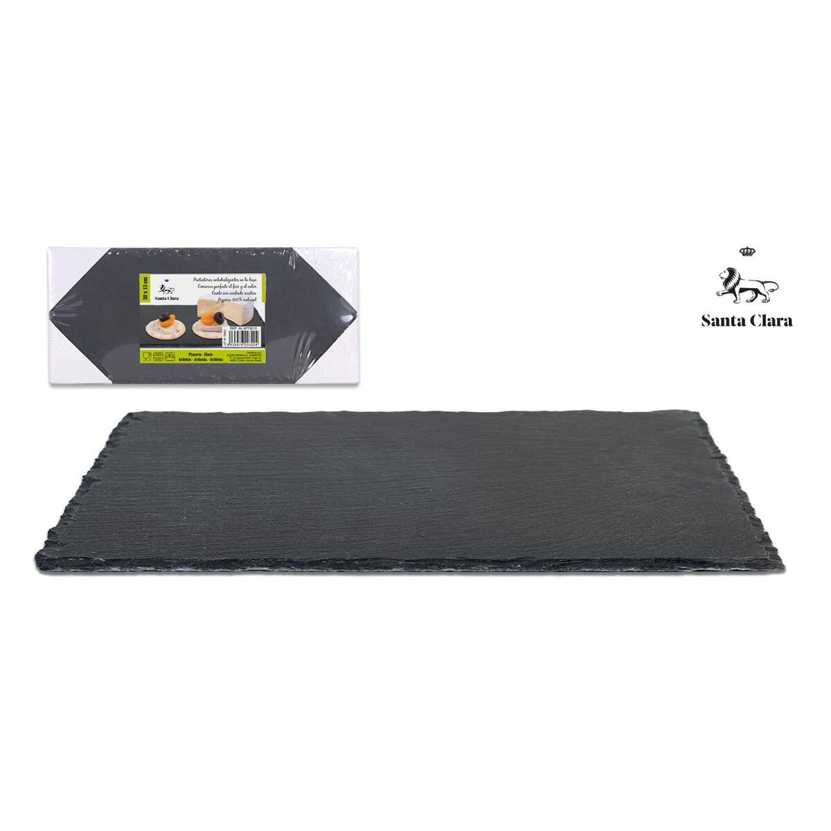 Bricka Santa Clara Alfares Skiffer 30 x 13 cm - 2