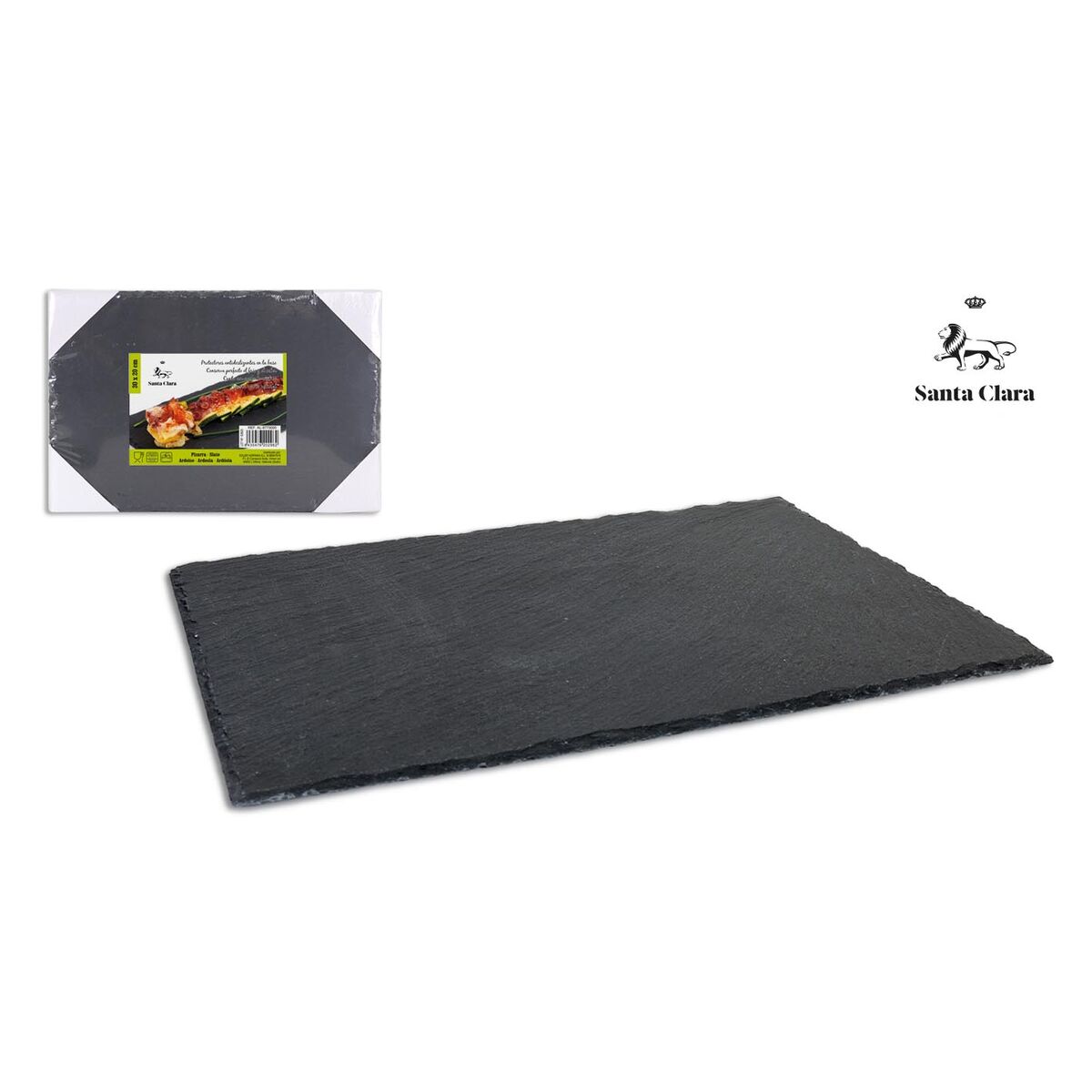 Bricka Santa Clara Alfares Skiffer 30 x 20 cm - 2