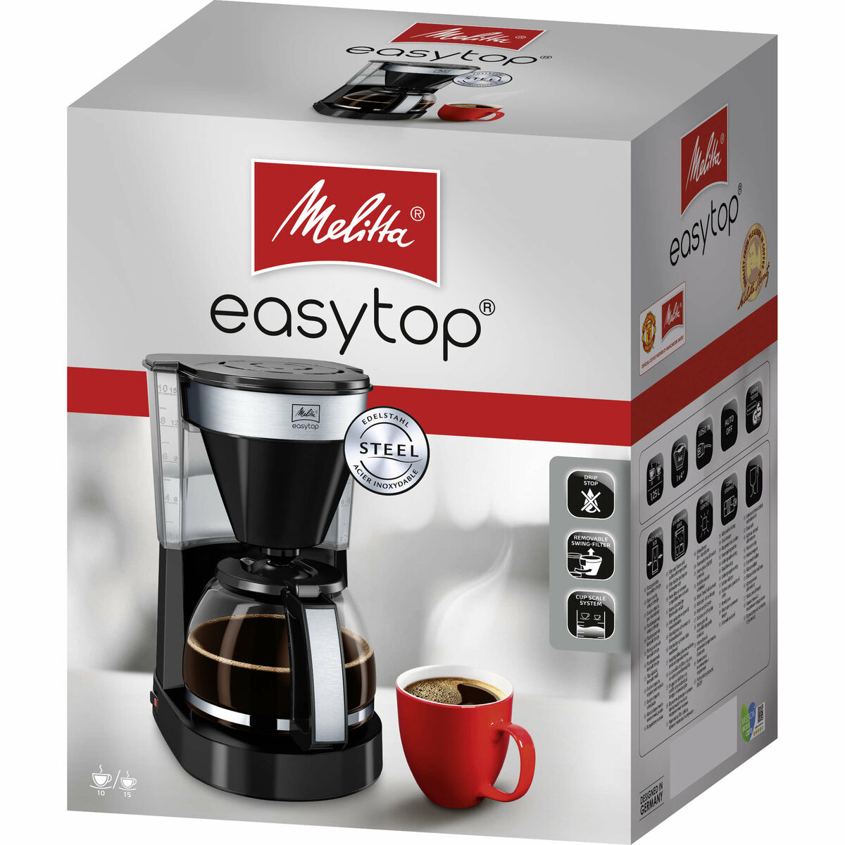 Kaffebryggare Melitta Easy Top II 1023-04 1050 W - 3
