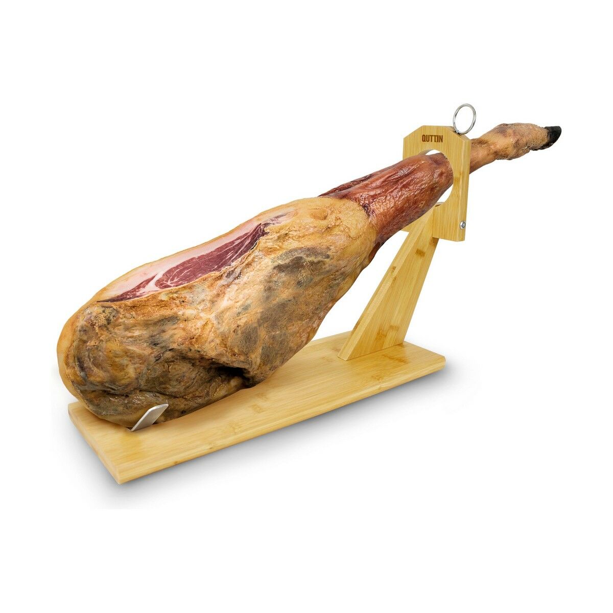 Spansk Skinkhållare i Trä Quttin Bambu 48,8 x 16,5 x 34 cm - 2