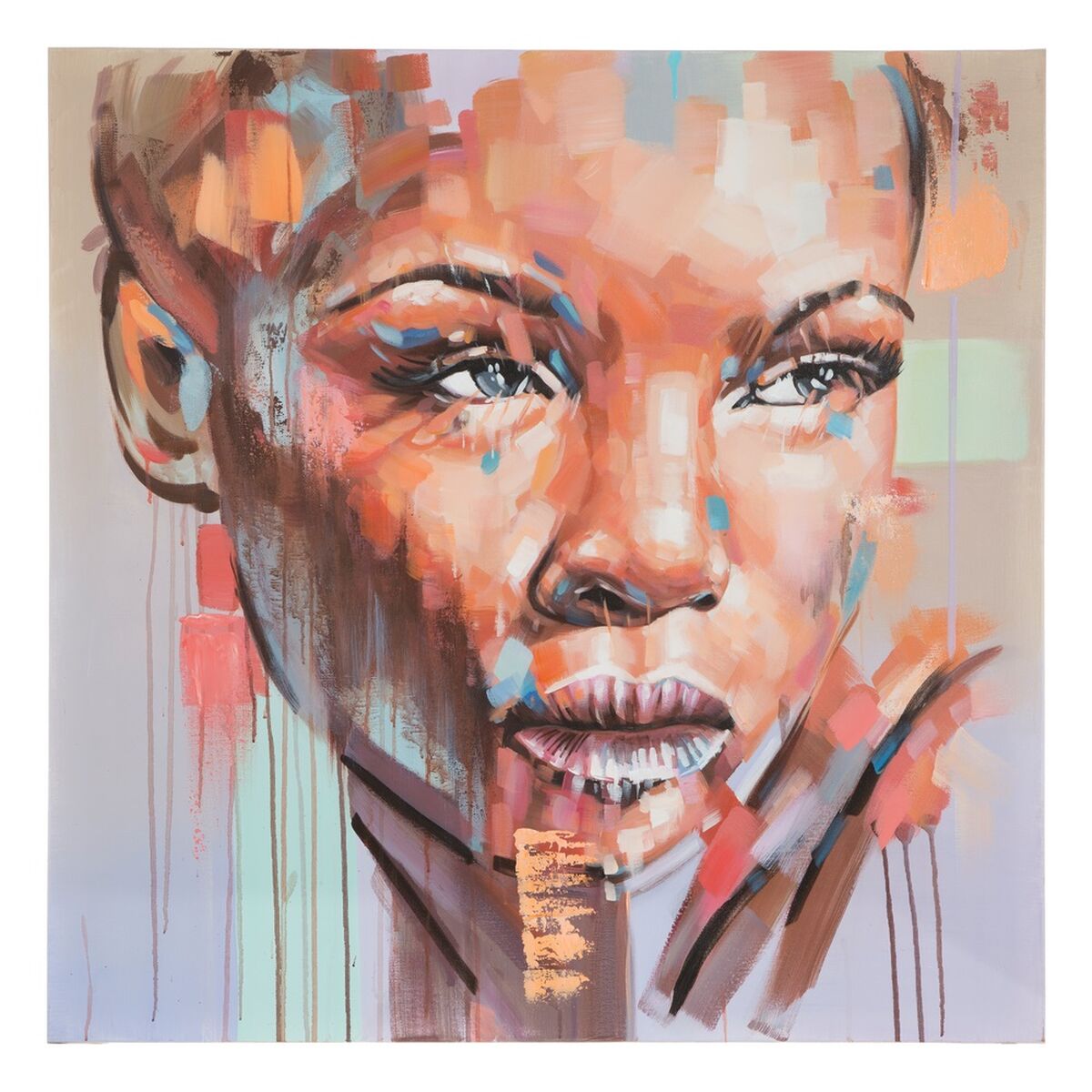 Kanvas SEMANA 100 x 3,5 x 100 cm Ansikte