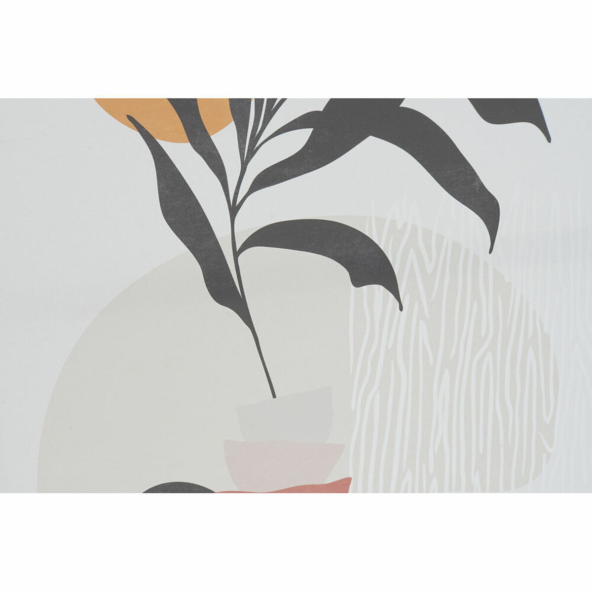 Tavla DKD Home Decor Löv av en växt (40 x 2,8 x 60 cm) - 7