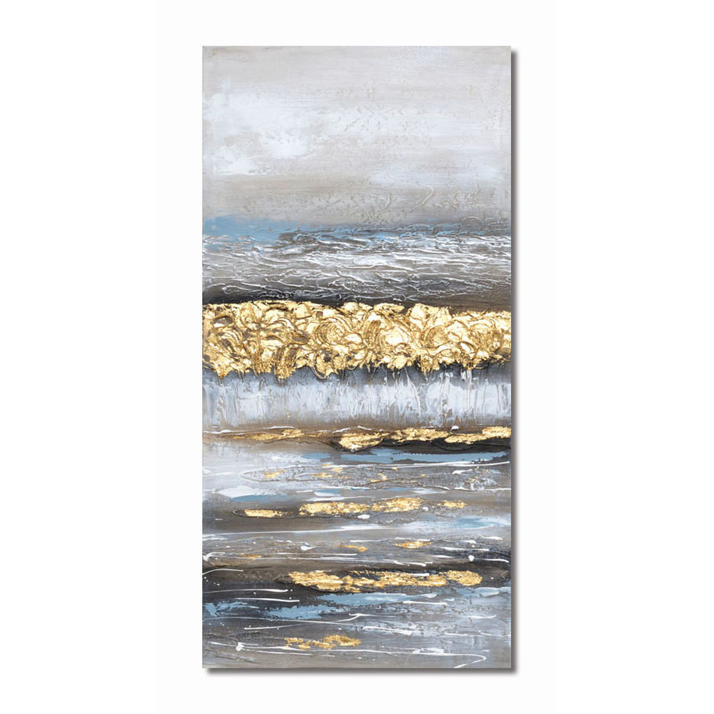 Tavla DKD Home Decor 100 x 3 x 50 cm Abstrakt Modern (2 antal) - 3