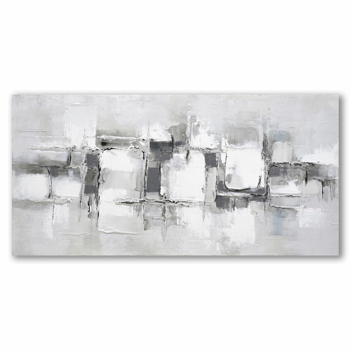 Tavla DKD Home Decor Abstrakt 120 x 3 x 60 cm Loft (2 antal) - 5