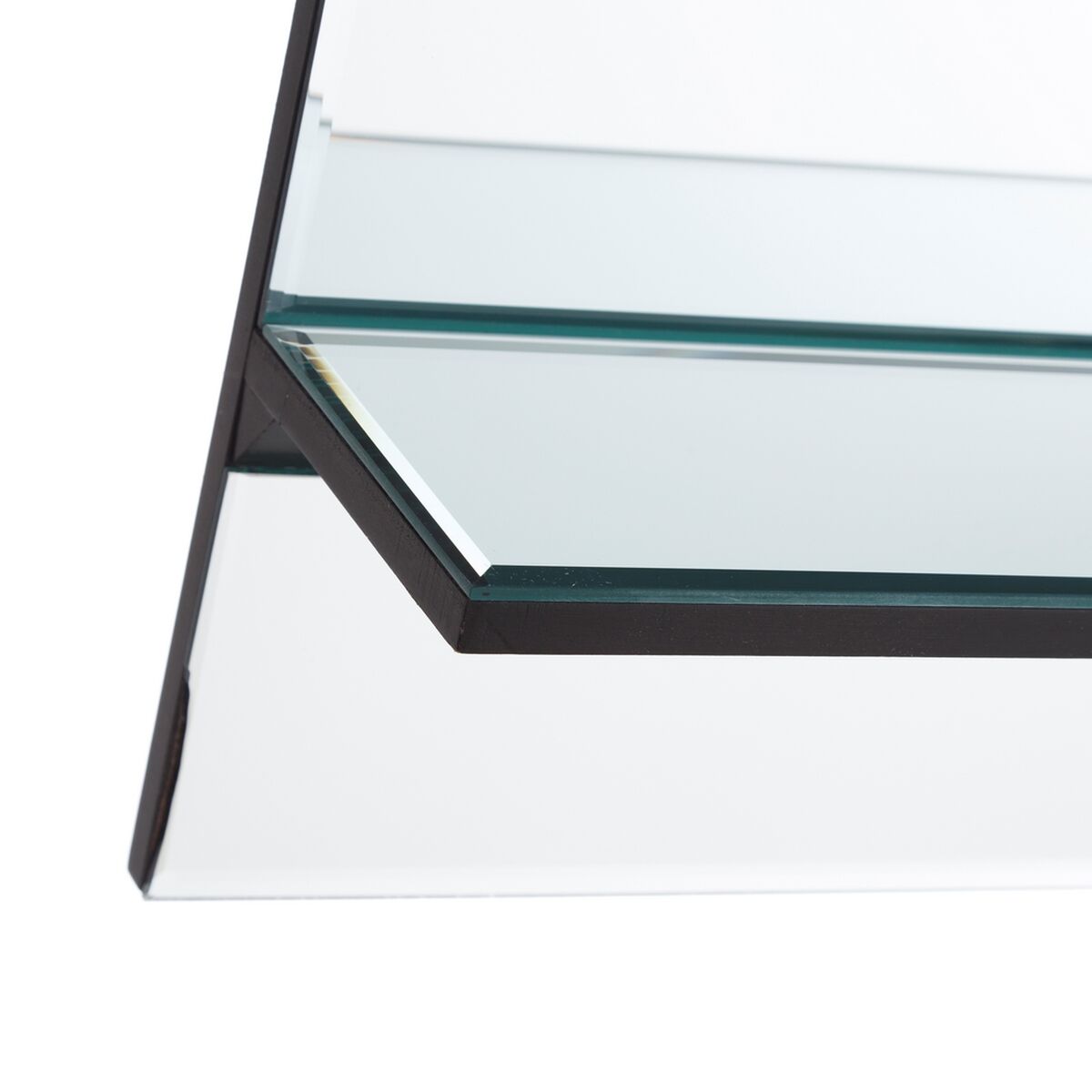 Väggspegel 45 x 11 x 45 cm Glas Silver DMF - 2
