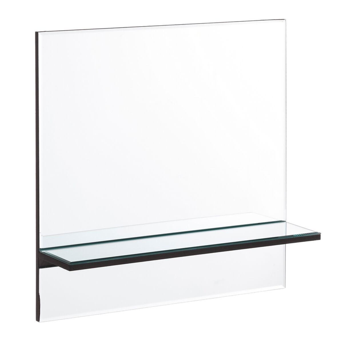 Väggspegel 45 x 11 x 45 cm Glas Silver DMF